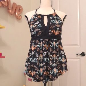 Maternity Halter-Style Bikini Top